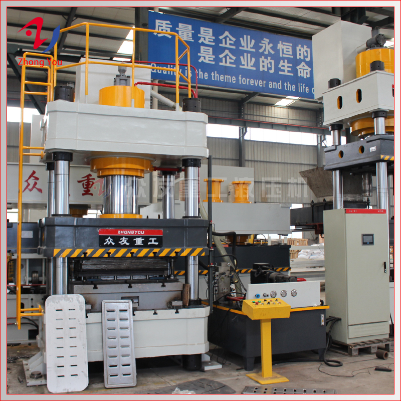 油壓機(jī):四柱油壓機(jī)油缸里出現(xiàn)異物怎么辦？