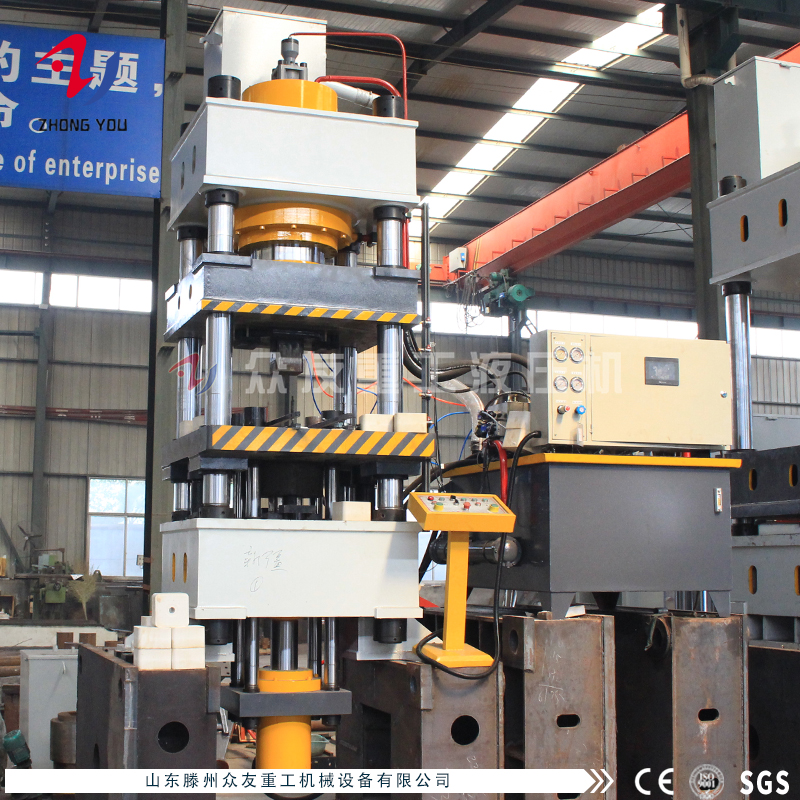 315噸四柱油壓機(jī)管道如何進(jìn)行酸洗除銹？